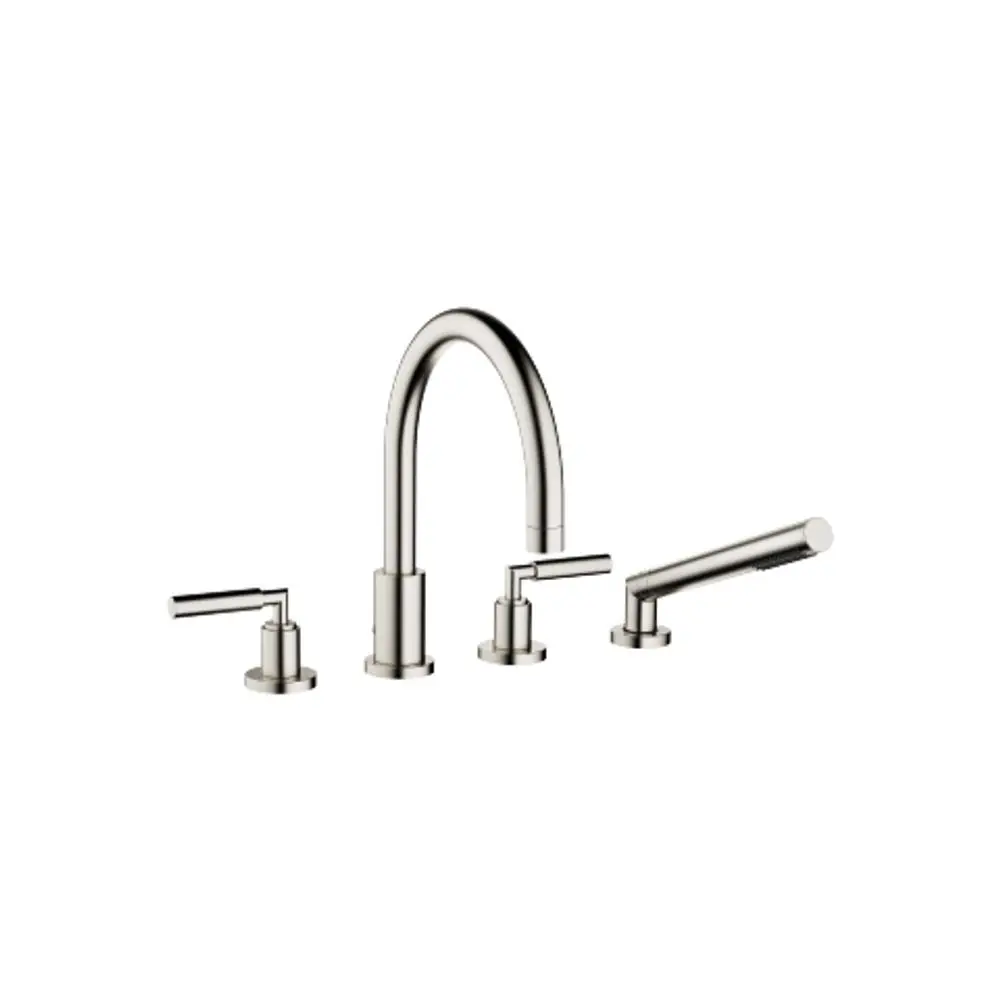 Dornbracht-TARA.-Wannen-Vierlochbatterie-Einlochbatterie-Ausladung 220mm-platin gebürstet, 27512882-06 Galeriebild 1